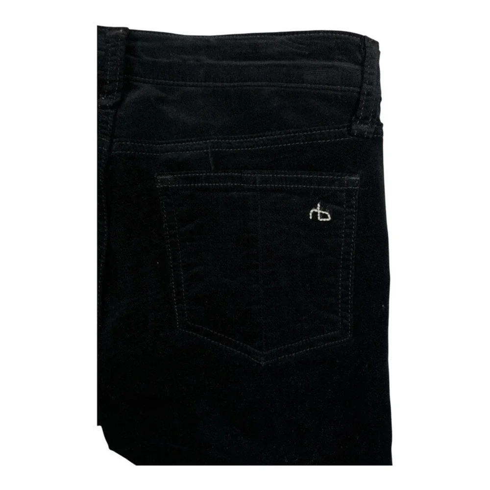 Rag‎ & Bone Skinny Jeans Womens 24 Black Stretch Designer Denim Slim Fit